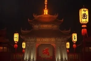 零度春分剧情片雪后初晴的城郊小路